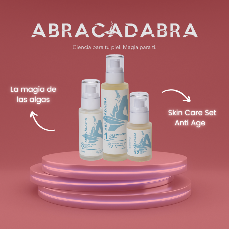 Set de 3 productos skincare Anti Age Abracadabra